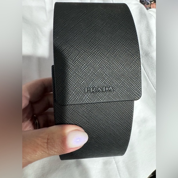 Prada Black & Silver sunglasses in EUC - Picture 2 of 9